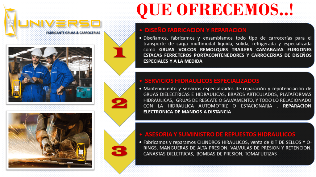 FABRICANTES DE GRUAS Y CARROCERIAS GRANDES EN COLOMBIA