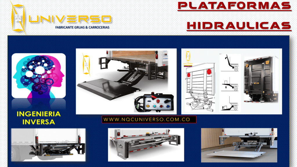 PLATAFORMAS Y ELEVADORES HIDRAULICOS DE CARGA PARA CAMIONES