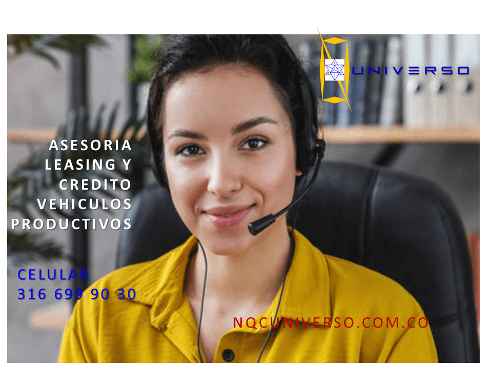 ASESORIA LEASING Y CREDITOS COMPRA MQUINARIA Y EQUIPOS