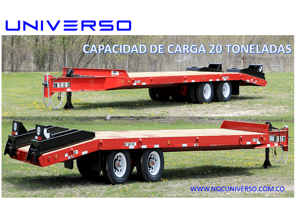 FABRICANTES CAMABAJAS MAQUINARIA AMARILLA 2 EJES