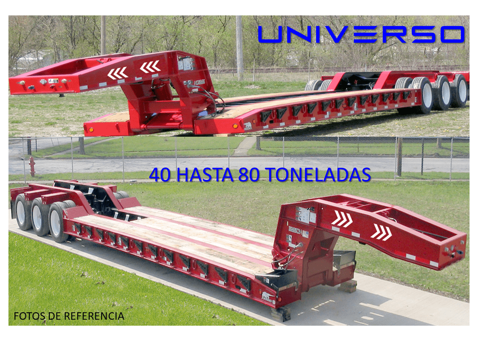FABRICANTES CAMABAJAS CUELLO CISNE 3 EJES