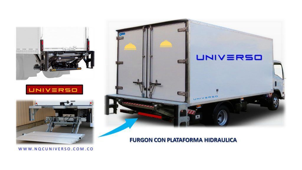 FABRICANTES DE FURGONES CON ELEVADORES HIDRAULICOS DE CARGA