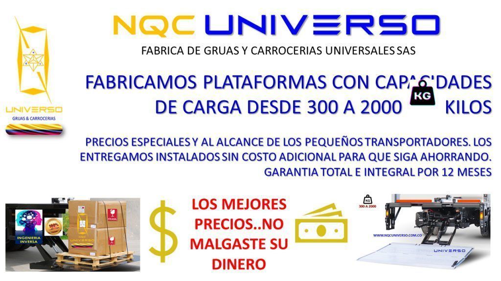 EFICIENCIA LOGISTICA CON PLATAFORMAS HIDRAULICAS DE CARGUE Y DESCARGUE