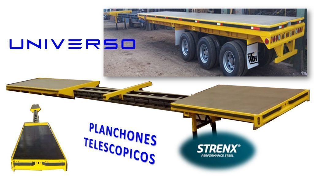 FABRICANTES DE PLANCHONES TELESCOPICAS PARA CARGAS EXTRA LARGAS