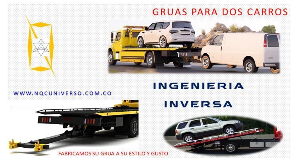 GRUAS PLANCHON PARA DOS VEHICULOS GRANDES
