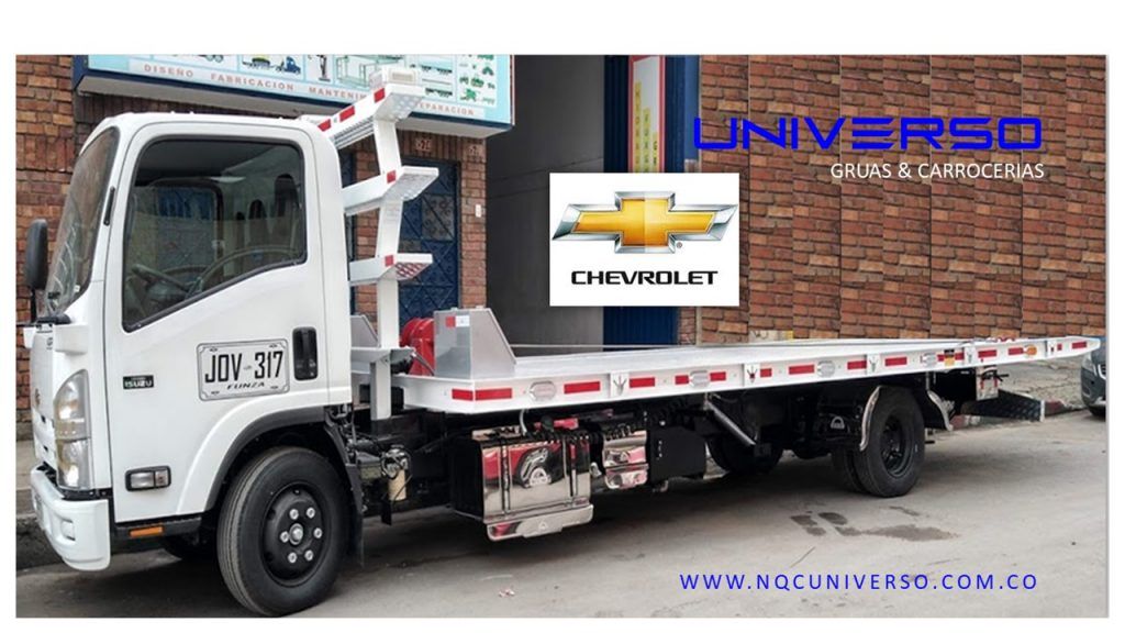 GRUAS PLATAFORMA DE LUJO PARA DOS VEHICULOS