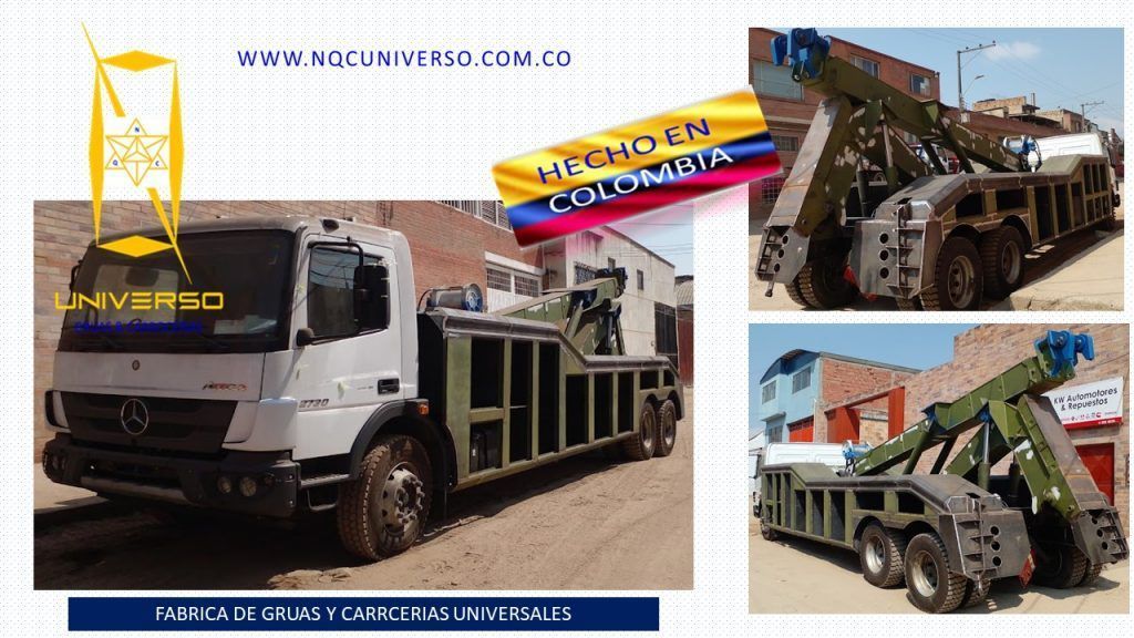 GRUAS PLUMA DE ARRSTRE PARA VEHICULOS GRANDES Y PESADOS