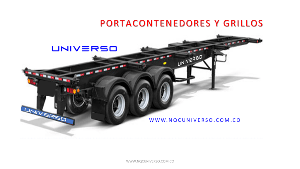 PORTACONTENEDORES Y GRILLOS PARA TANQUES Y CARROCERIAS ESPECIALES