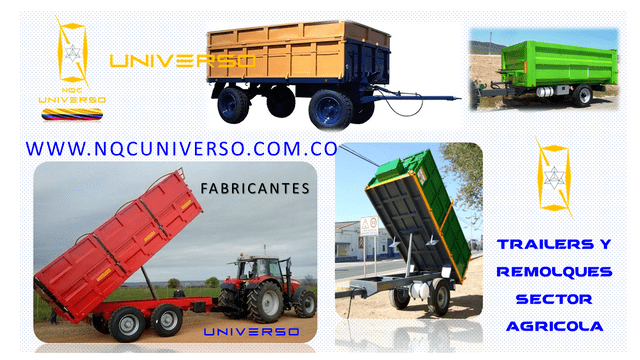 FABRICANTES REMOLQUES AGRICOLAS Y GANADEROS