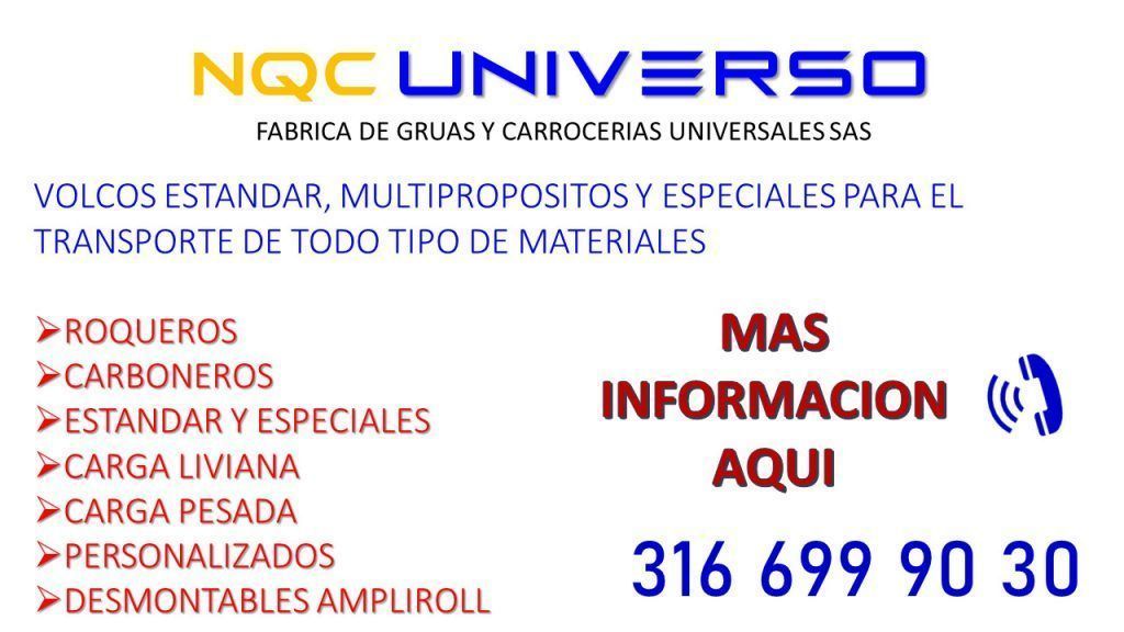FABRICANTES DE VOLCOS SEMIREMOLQUES TRABAJO PESADO Y LIVIANO