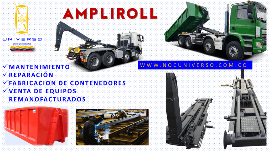 AMPLIROOL FABRICACION CONTENEDORES RECOLECCCION FRUTOS ACEITE DE PALMA