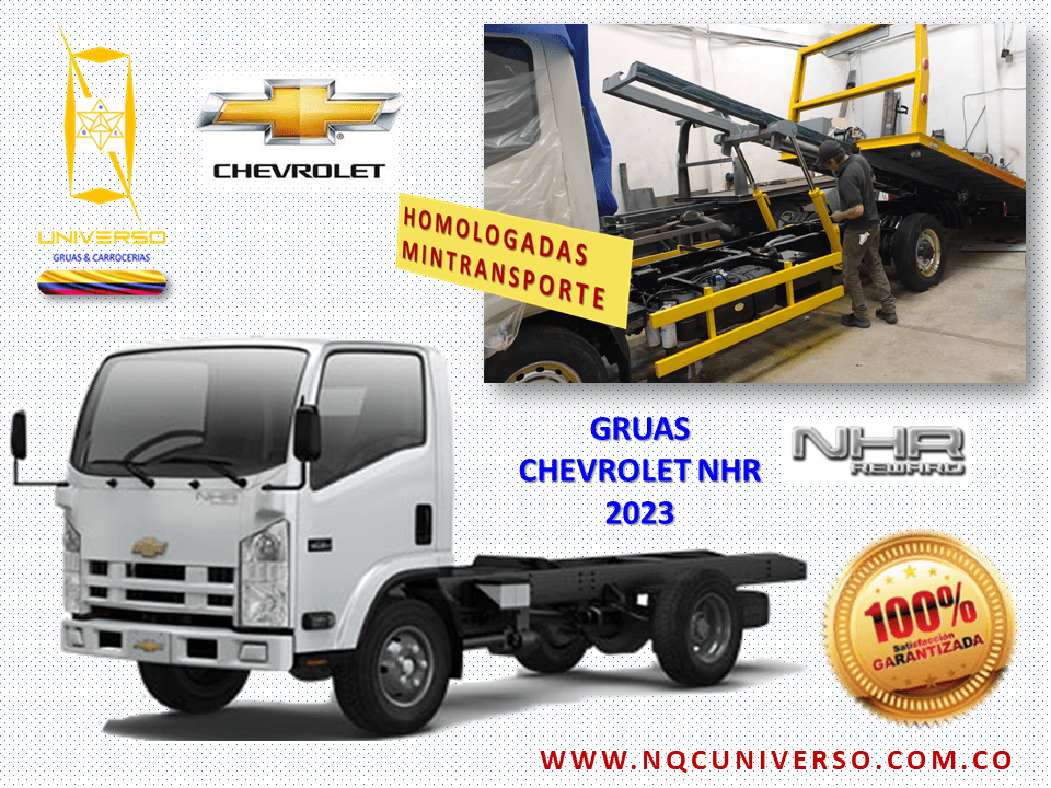 GRUAS PLANCHON CHEVROLET GRANDES PEQUEÑAS